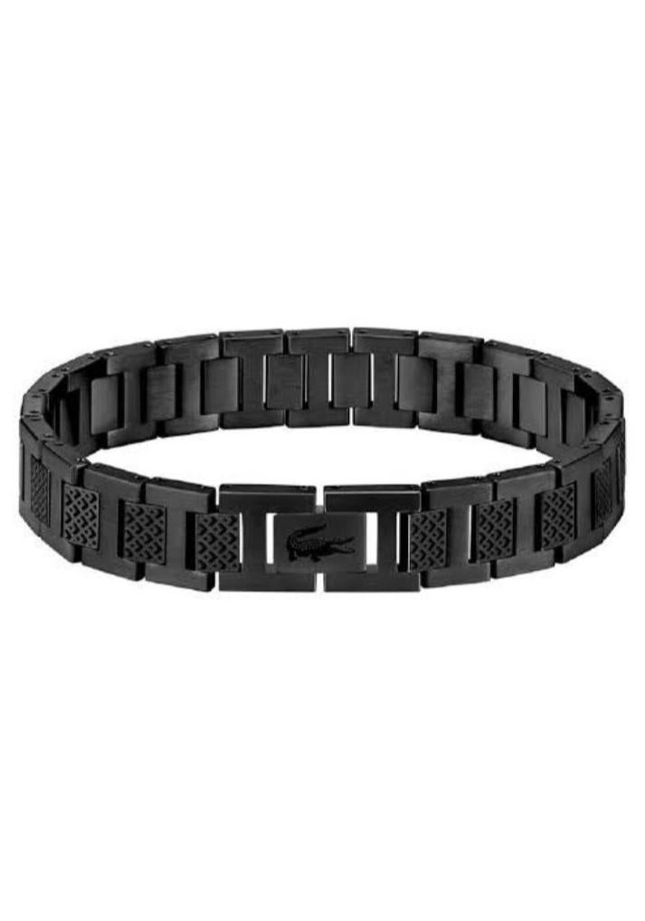 Lacoste Men's STENCIL Collection Link Bracelet in Stainless steel - Image 1
