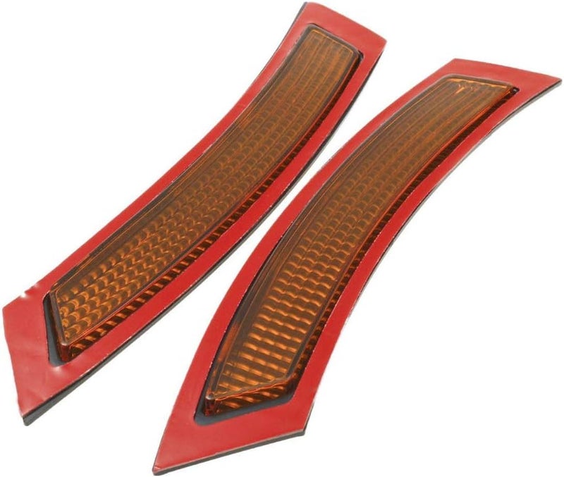 GSRECY 2pcs for E92 E93 3 Series 2DR 2007-2013, Amber Lens Front Side Marke Fender Bumper Reflector - Image 3