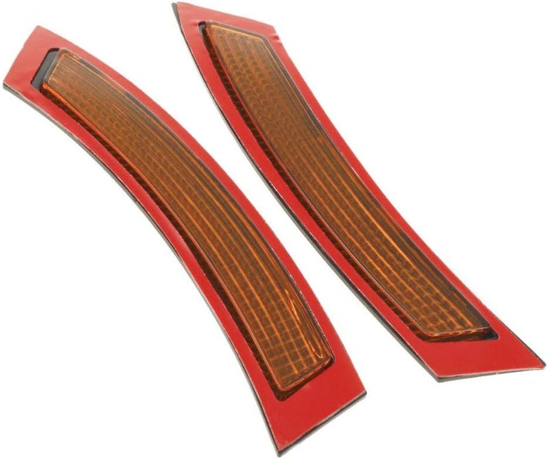 GSRECY 2pcs for E92 E93 3 Series 2DR 2007-2013, Amber Lens Front Side Marke Fender Bumper Reflector - Image 4