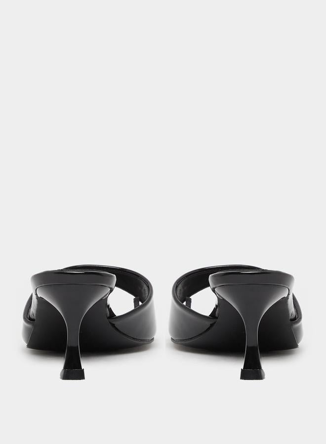 Styli Styli Solid Open Toe Stiletto Heel Sandals  - Image 4