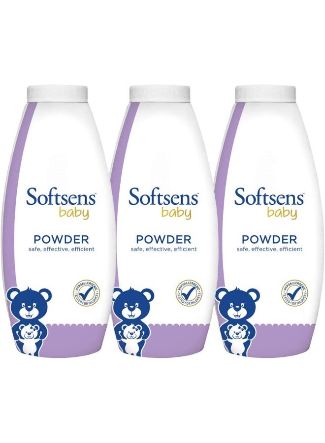 Softsens Baby Powder  200g (Pack of 3 - Image 1