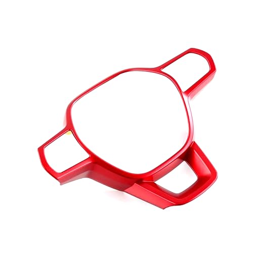 TLIFORT Steering Wheel Cover Interior Trim, for 11th 2023 2024 2025 2026 Honda Accord CR-V HR-V, for Honda Civic 2022-2026, ABS Red - Image 3