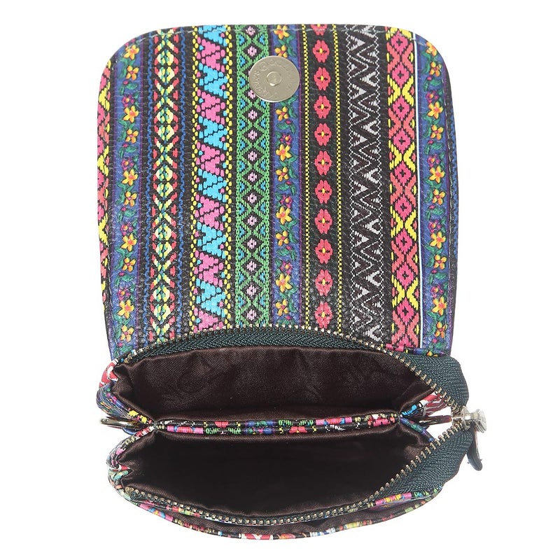 MINICAT Roomy Pockets Small Crossbody Bags Cell Phone Wallet Purses for Women(Upgraded National-Style) - Image 4