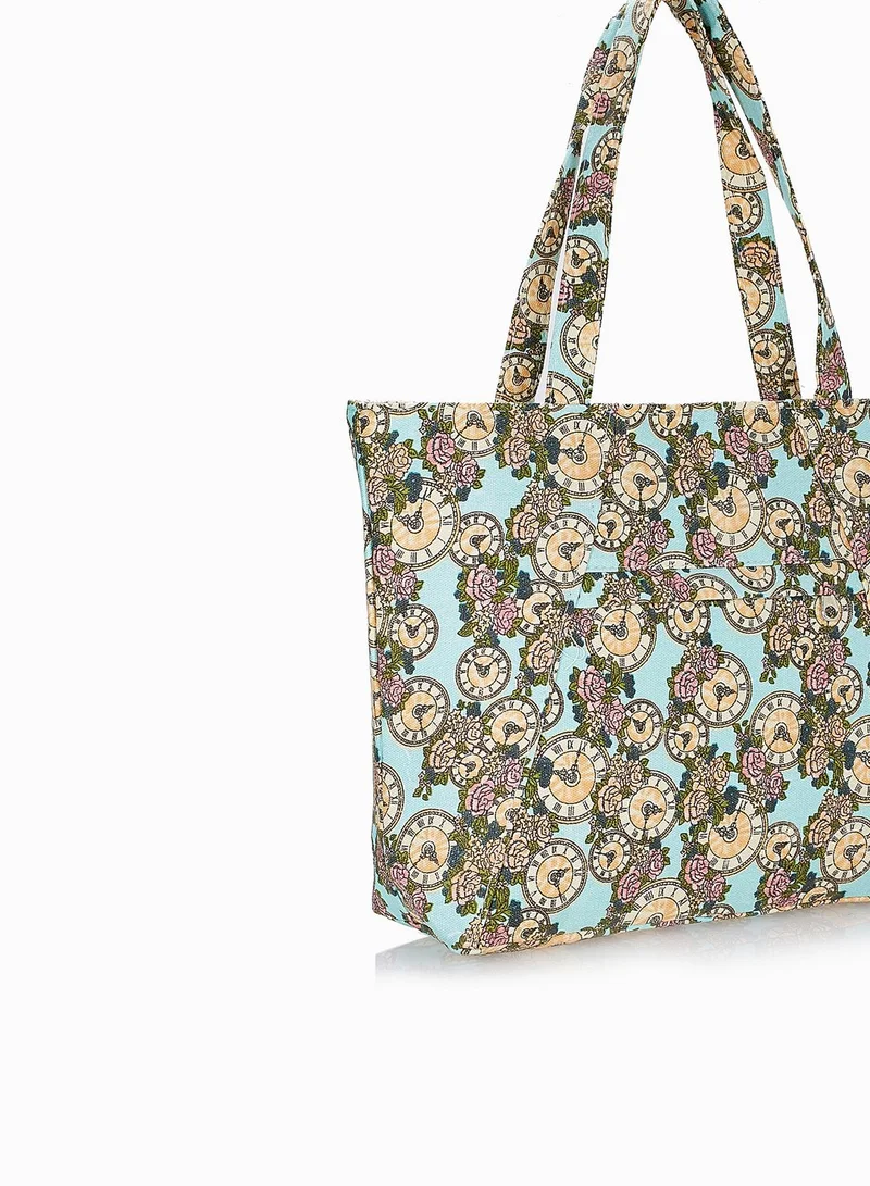 Ginger Floral Print Shopper