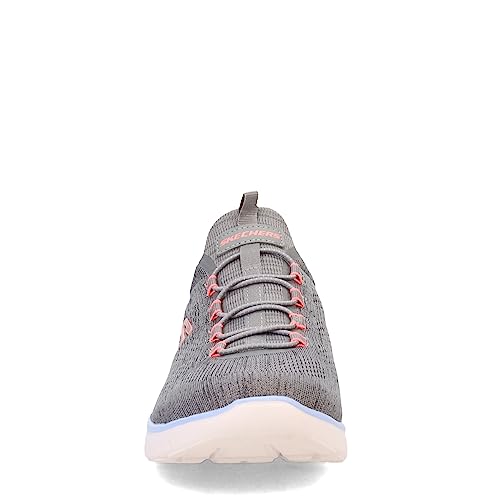 SKECHERS حذاء سنيكرز سكاتشرز للنساء من نوع ساميتس فن فلير، GYMT=رمادي متعدد، 9.5 - Image 4
