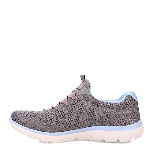 SKECHERS حذاء سنيكرز سكاتشرز للنساء من نوع ساميتس فن فلير، GYMT=رمادي متعدد، 9.5 - Image 5