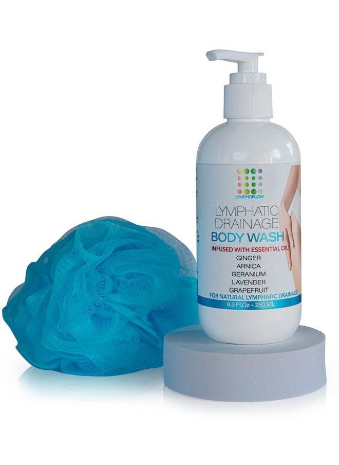 Bruizex - Lymphatic Drainage Shower Gel: Natural Herbal Body Wash For Healthy Lymph Flow And Body Detox I Excellent After Lymphatic Manual Or Tool Massage Post Lipo Bbl Lymphedema Lipedema I 8.0Z - Image 1