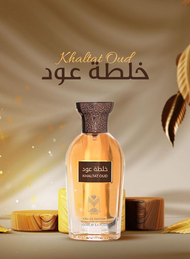 ALMAS PERFUMES Khaltat Oud Eau De Parfum, 100ml - Image 2