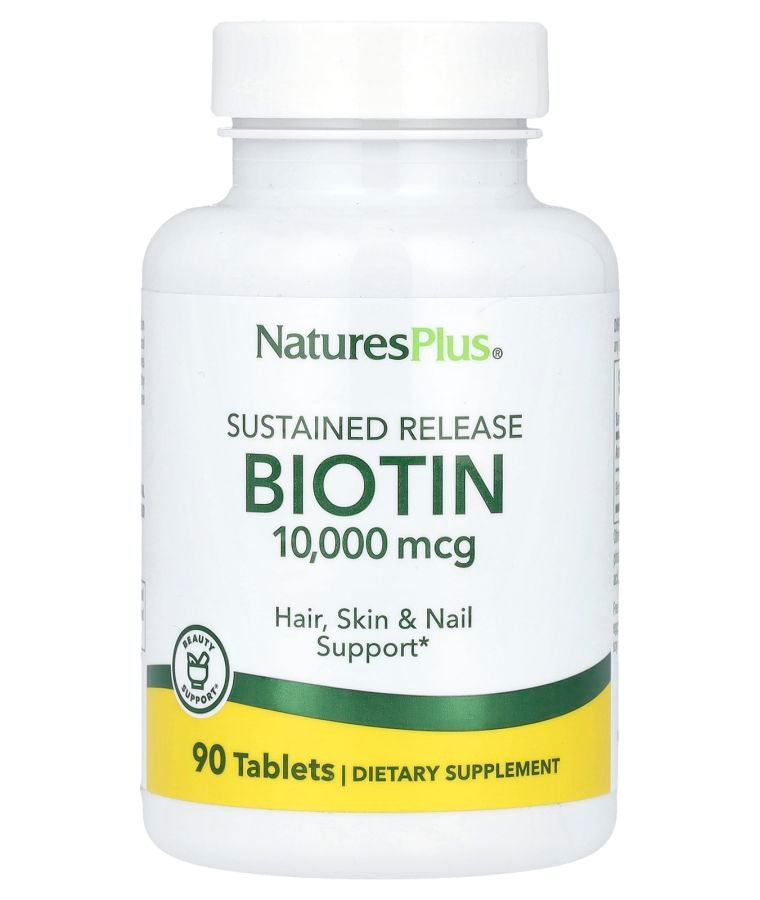 بيوتين بإطلاق مستدام 10000 ميكروغرام 90 قرص