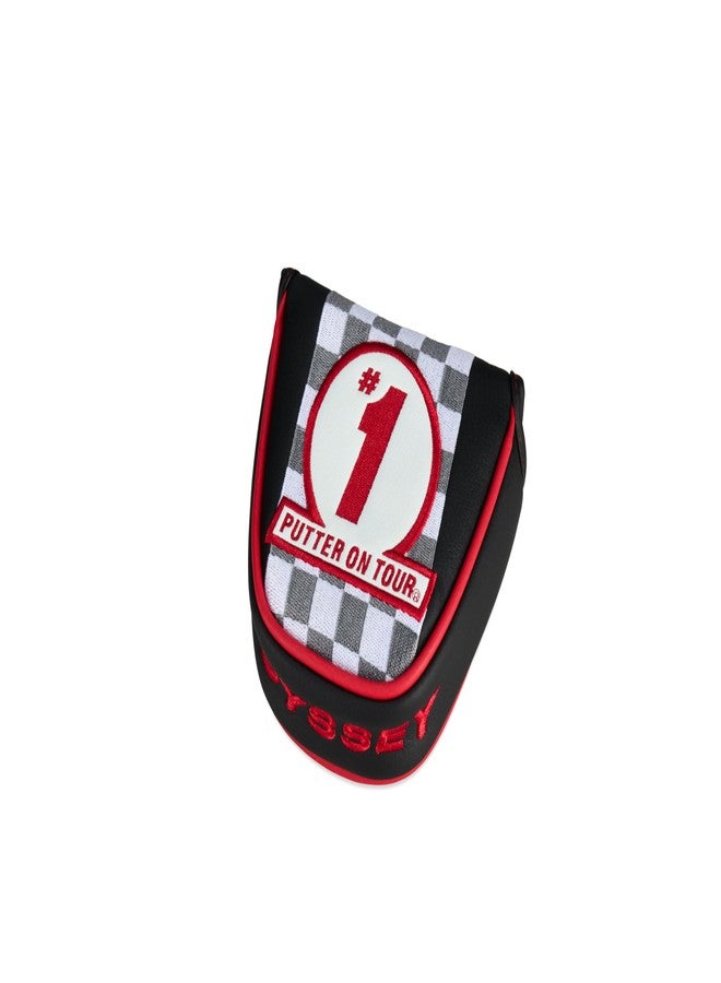 Odyssey Mallet Head Covers (Black/Red)