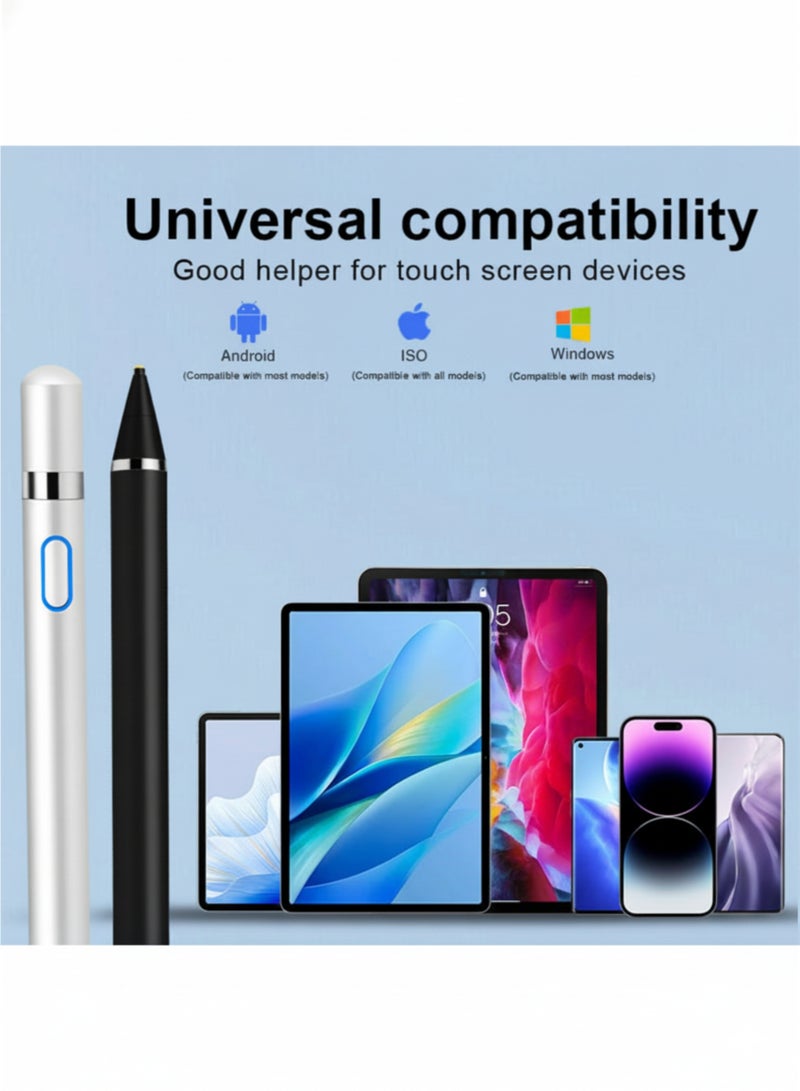 قلم ستايلس عالمي نشط - قلم شاشة لمس لأجهزة iOS وAndroid والأجهزة اللوحية وWindows - Image 5