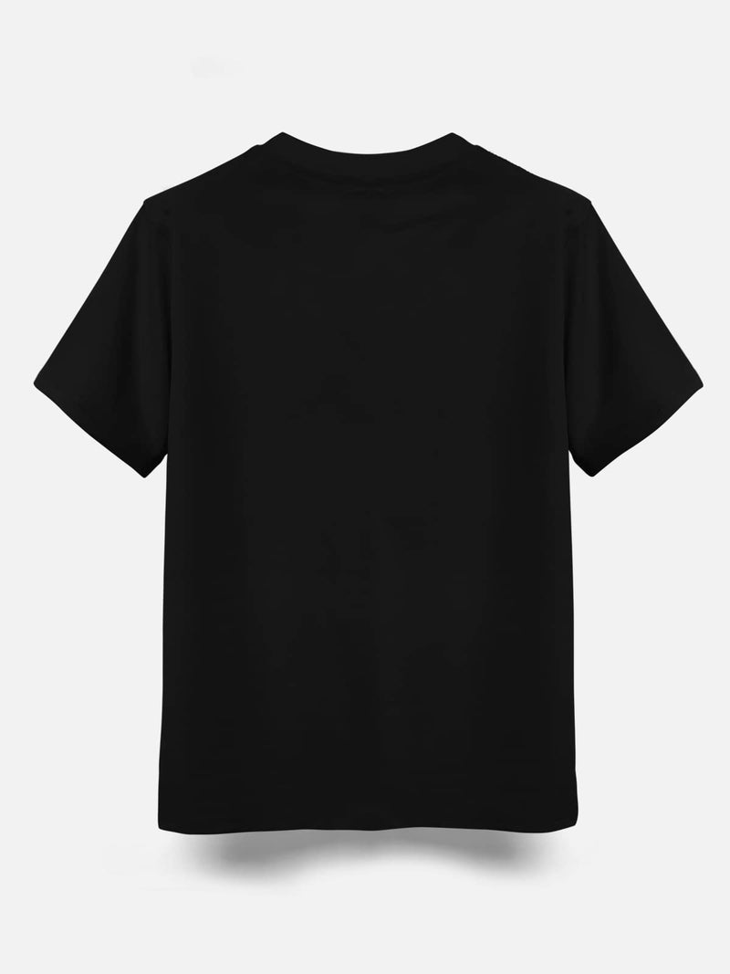 HELLCAT Boys Cotton Blend Regular Fit Trendy Typographic Printed Cotton Blend Half Sleeve T-Shirt-Pack of 3/Yellow & Black & Bluish Grey/7-8 Years - Image 4