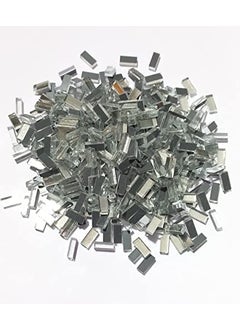 OMX OMX LCD Mosaic Mirror Pcs for Embroidery Craft Making 6mm X 2mm Rectangular Shape 3300 Pc Silver 