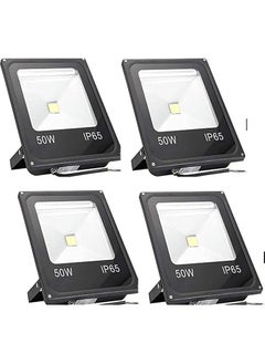 Generic 50W LED Outdoor Flood Light, Waterproof IP65, AC 85-265V, Warm White, 4pcs  - Image 1