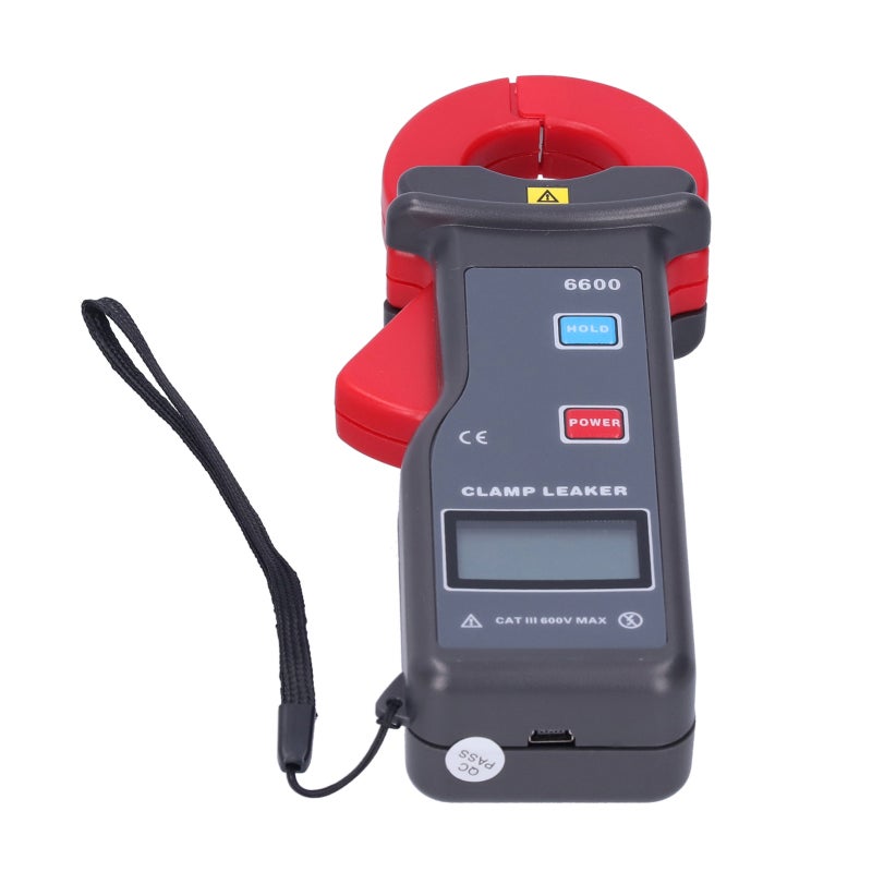 High Accuracy Leakage Current Clamp Meter 0.1mA Resolution USB Data Transfer - Peak Hold Digital Clamp Meter for AC Current Measurement - Image 5