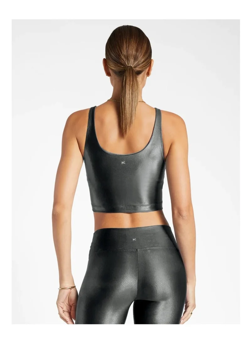 Koral Koral Korra Infinity Crop Top,  A583S04-L-Gry