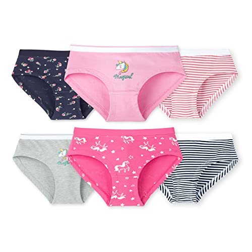 ARIEL Girls Cotton Panties(Pack of 6) KidP- 34-FBA_3-4_Multicolor - Image 1