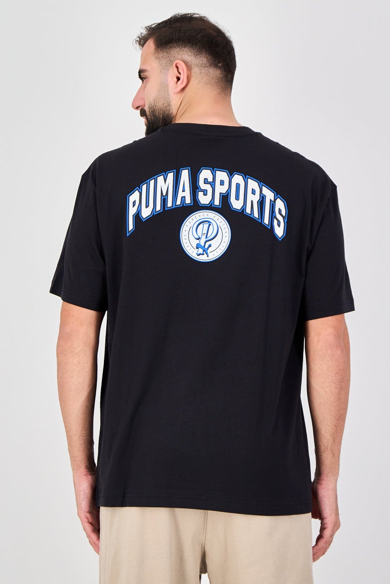 PUMA Men Relaxed Fit Short Sleeve Outdoor T-Shirt, Black - Image 3
