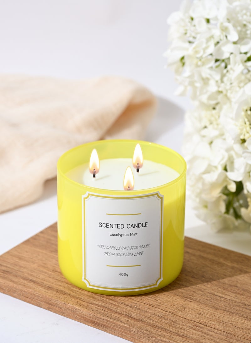 Ollieroo شمعة معطرة باليوكالبتوس والنعناع - Image 2