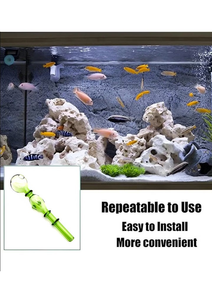 Glass Mini inflow Pipe,Inflow Pipe Water Pump Aquarium Filter Tubing