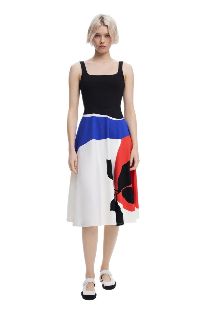 Desigual Womens Dress Designed by Mr Christian Lacroix Black