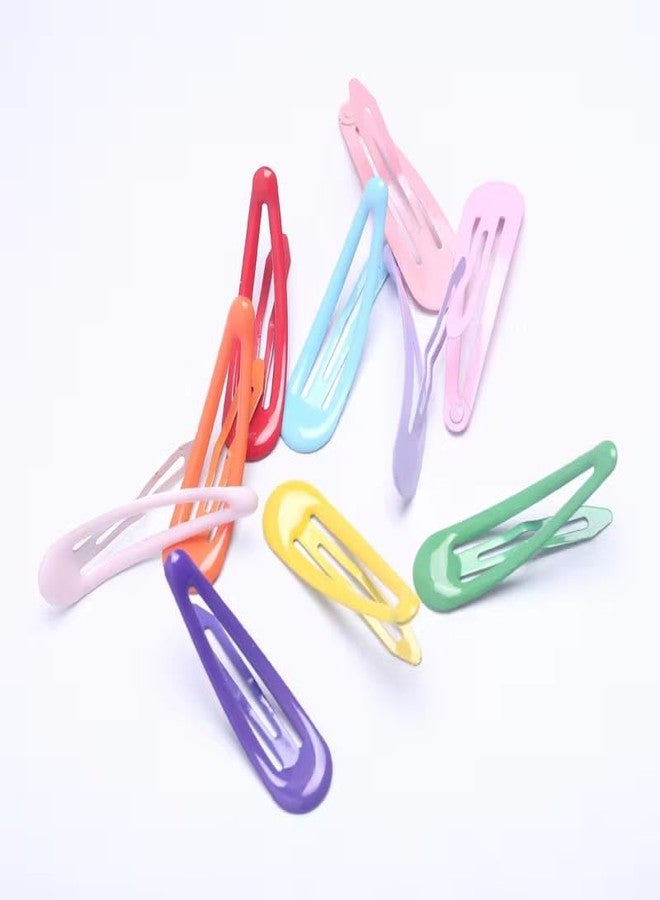 LOCKLUX 20 Pcs Hair Clips for Girls Kids Metal Snap Barrettes, Assorted Candy Color 2 Inch No Slip Hair Accessories, Daily Use Tic Tac Pins, Side Clips, Kids&babygirls Accessories - Image 4