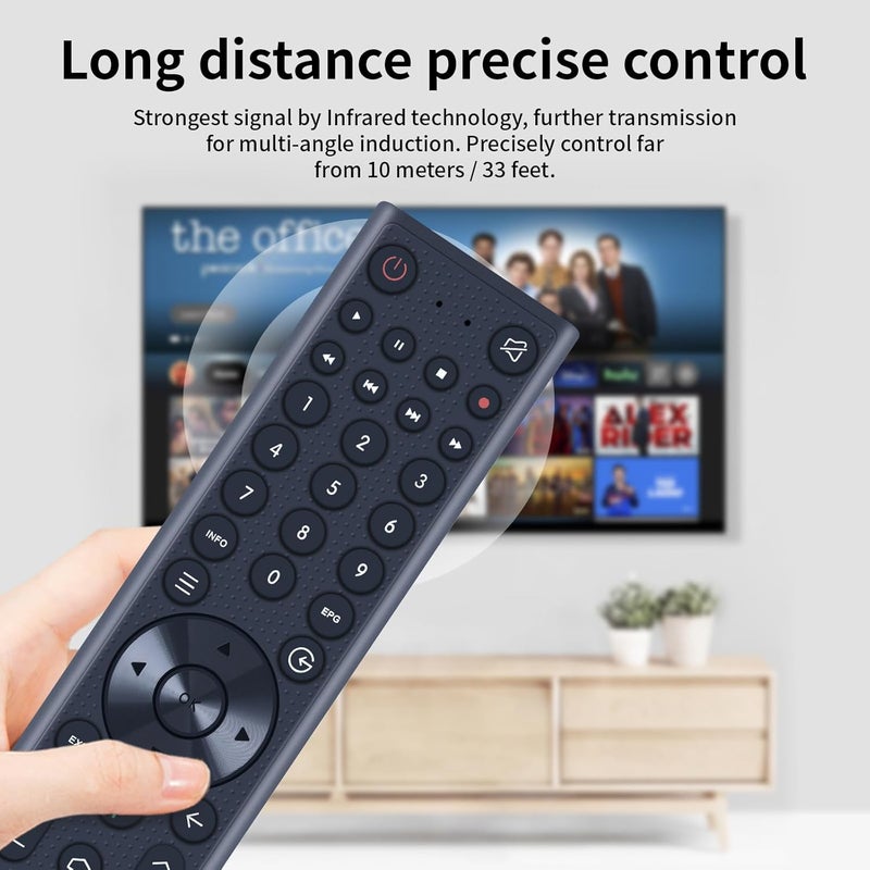 WDZP Remote Control For JVC TV hr46a stt001 RM-C3414 30604611CXHUN004 without Vocie - Image 3