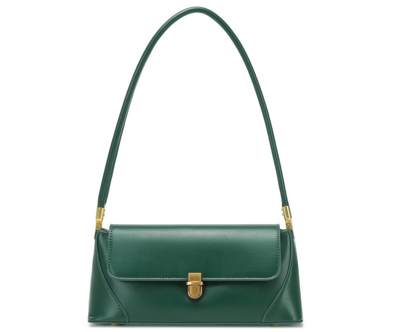 WSRYDJDL Shoulder Bags for Women Vintage Handbag Retro Classic Small Purse Cute Hobo Tote Handbag Mini Clutch Purse (Green) - Image 1