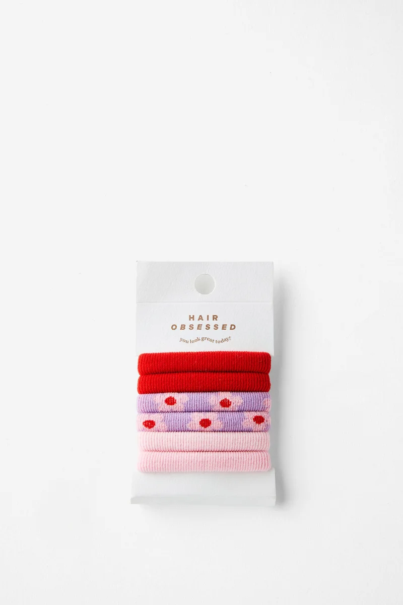 روبي Hair Tie Pack
