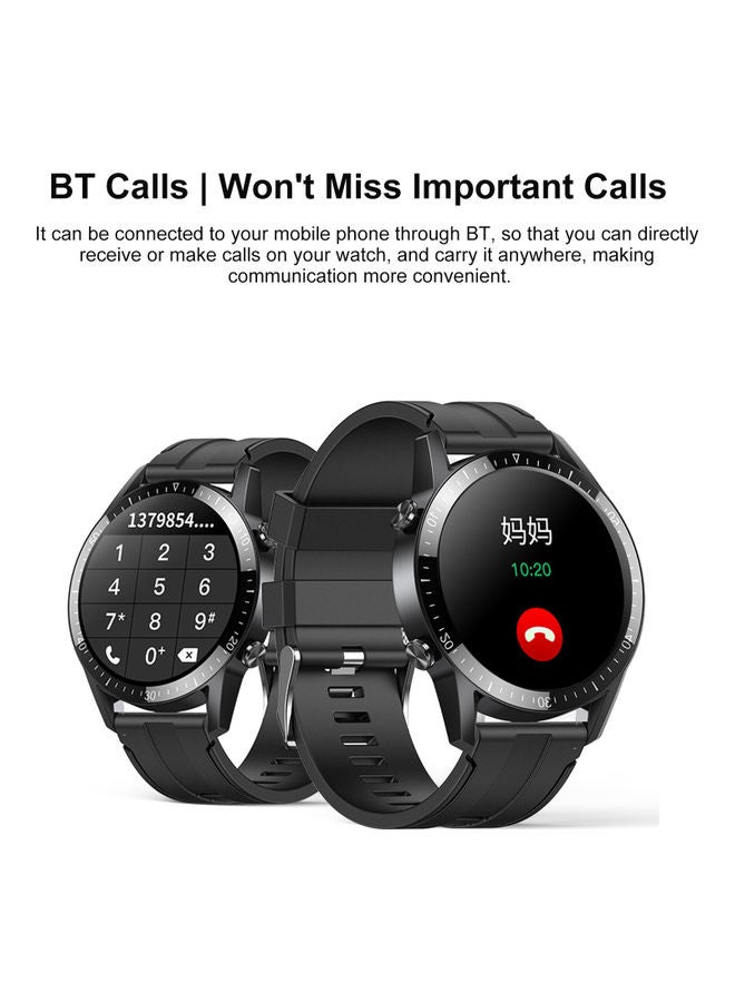 TM02 Waterproof Touch Screen Smart Watch Black - Image 3