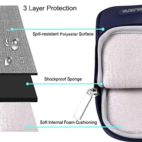 MOCA Protective Laptop Sleeve for 16-inch MacBook Pro M5 Pro/Max (2026) A3428 A3429, M4/M3/M2/M1 A3403 A3186 A2991 A2780, MacBook Case Bag with Accessory Pocket Fits Dell XPS 16 - Image 2