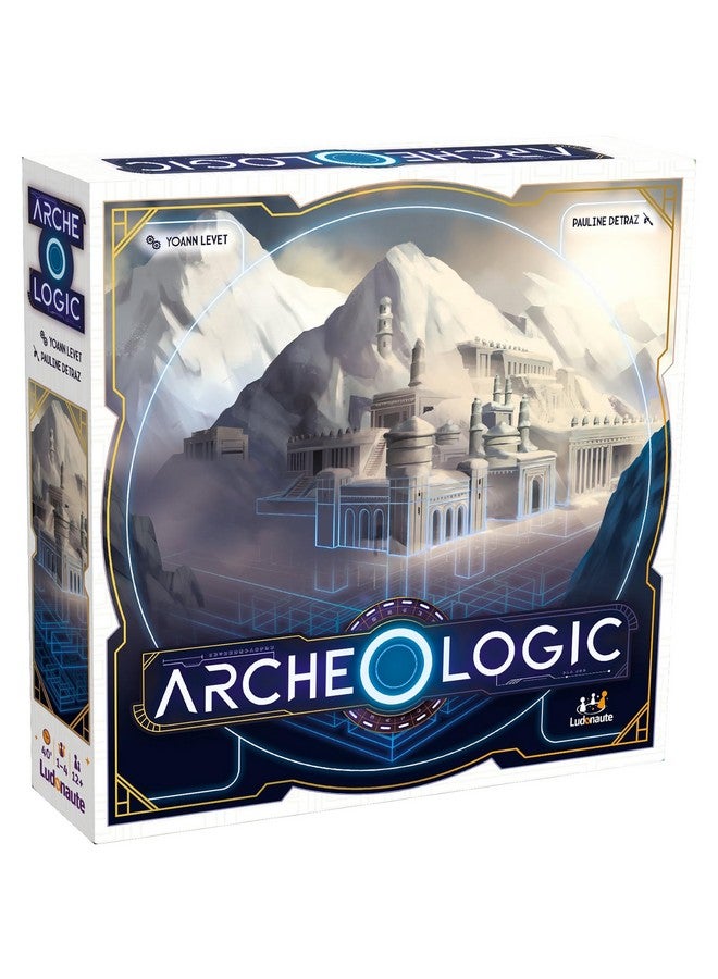 Ludonaute أركيو-لوجيك - لعبة لوحية تنافسية لاستنتاج المواقع ورسم خريطة لمدينة مخفية، للأعمار 12 وما فوق، من 1 إلى 4 لاعبين - Image 1