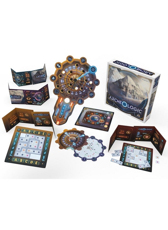 Ludonaute أركيو-لوجيك - لعبة لوحية تنافسية لاستنتاج المواقع ورسم خريطة لمدينة مخفية، للأعمار 12 وما فوق، من 1 إلى 4 لاعبين - Image 2