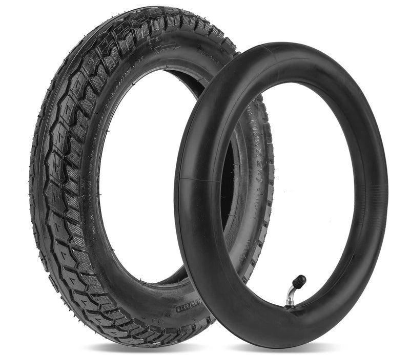 StaiBC Heavy Duty 125x225 1212 x214 Tire  Inner Tube Set with Angled Valve Stem for Electric Scooters Razor Pocket Mod Currie Schwinn GT IZIP eZip