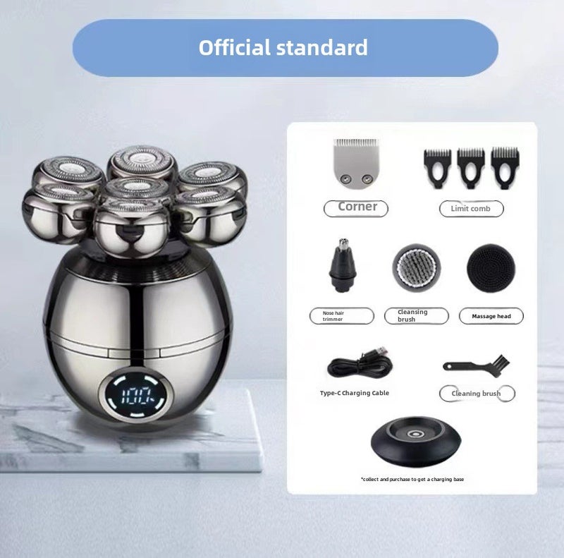 حلاقة كهربائية بـ 7 شفرات حزمة متعددة الوظائف