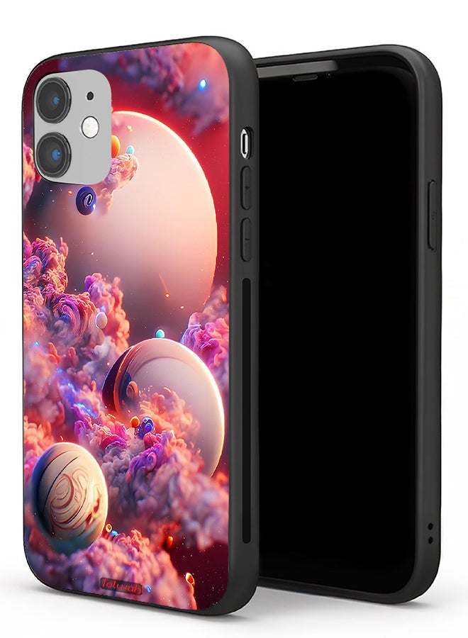 Tolwak Apple iPhone 11 Protective Case Clouds Abstract Art - Image 1