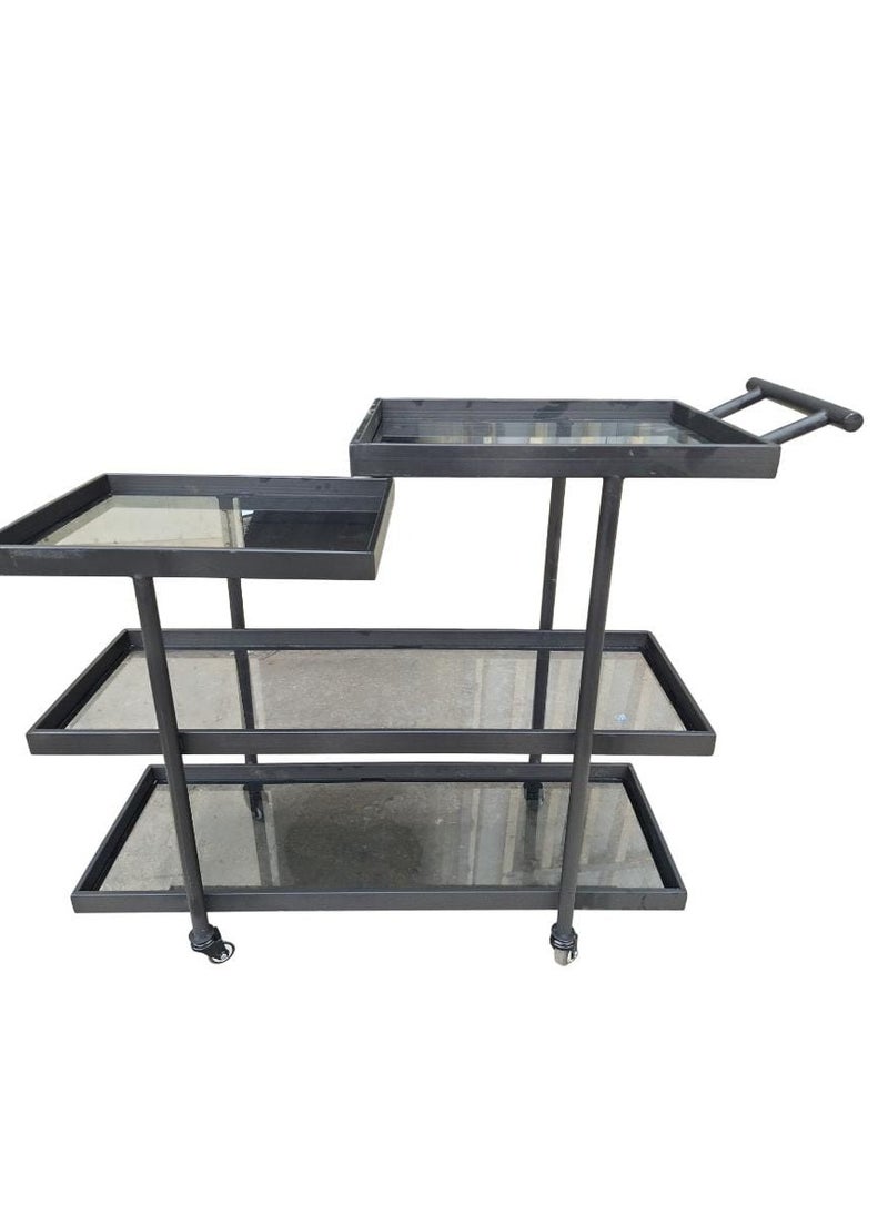 Drinks serving table 3 shelves