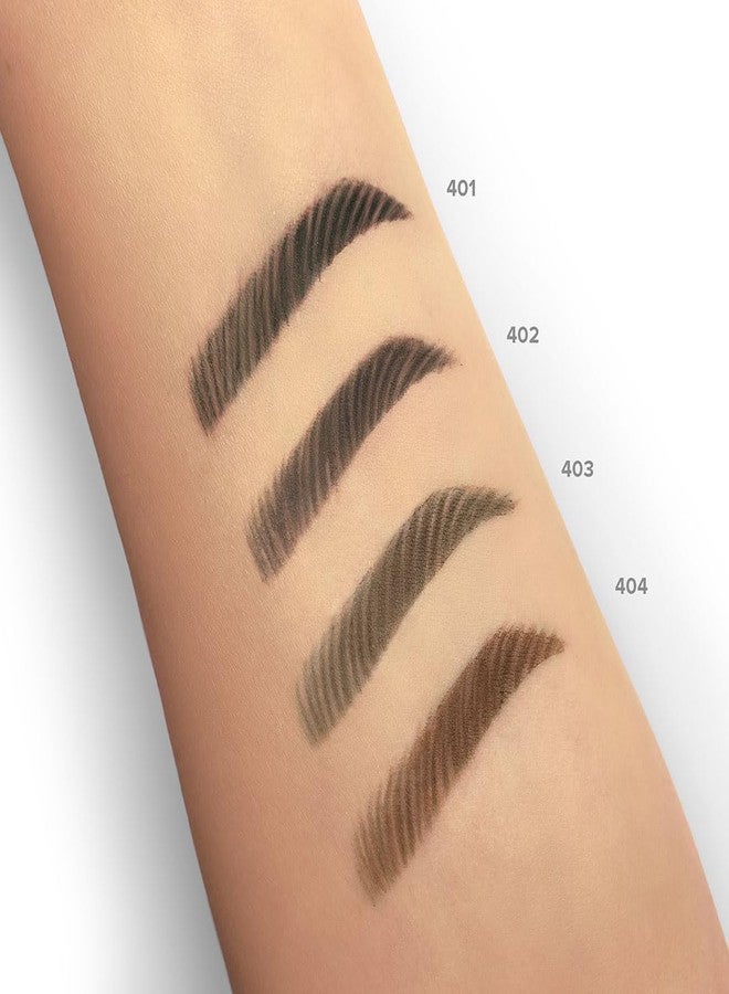Cuzenal® Waterproof 4 Points Microblading Eyebrow Pen with a Micro-Fork Tip Applicator Creates Flawless Natural Looking Eyebrows Effortlessly and Stays on All Day (1 psc) (Black) - Image 5
