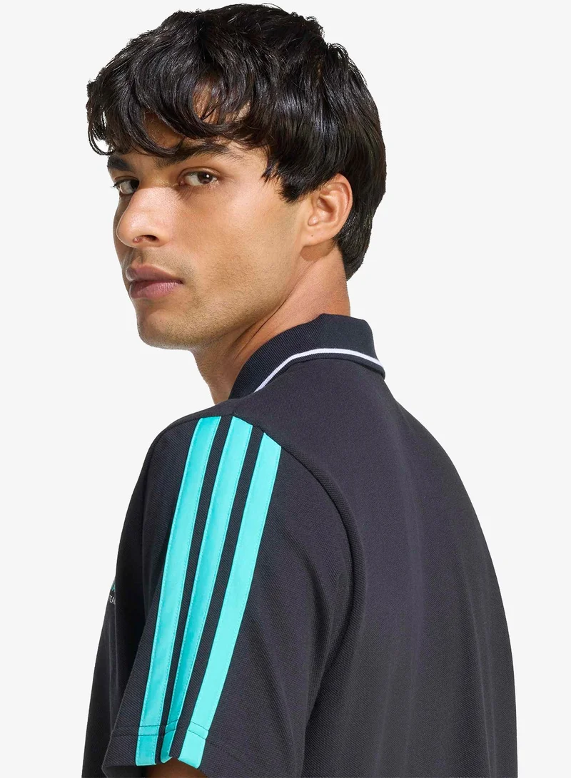 Adidas BLACK/SEMIRU MER DNA POLO M for Men | Best Price UAE