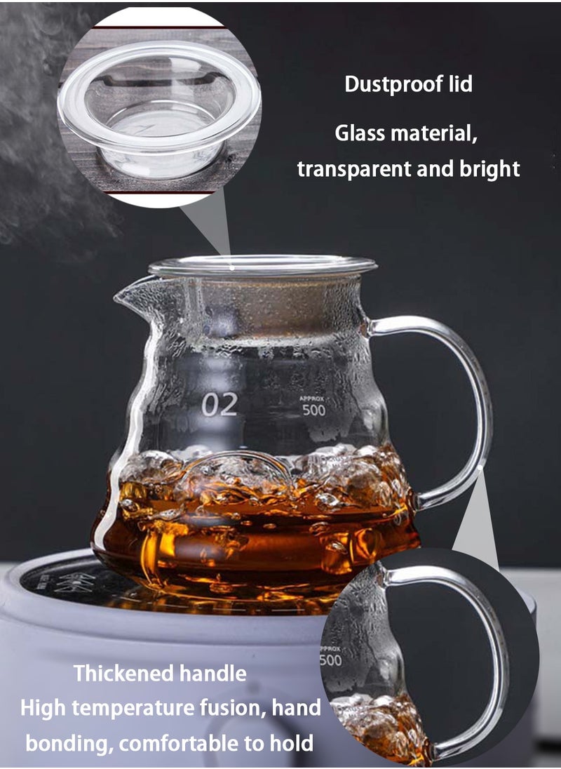 CHOIWIN - V60 Coffee Set Professional coffee drip set Suitable for drip and filter coffee, suitable for V60 Set of 6 tools for specialty coffee - Image 1