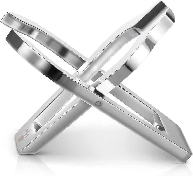 AILE Tobacco Smoking Pipe Stand Holder - Stainless Steel Portable Foldable - For Single Pipe - Image 3