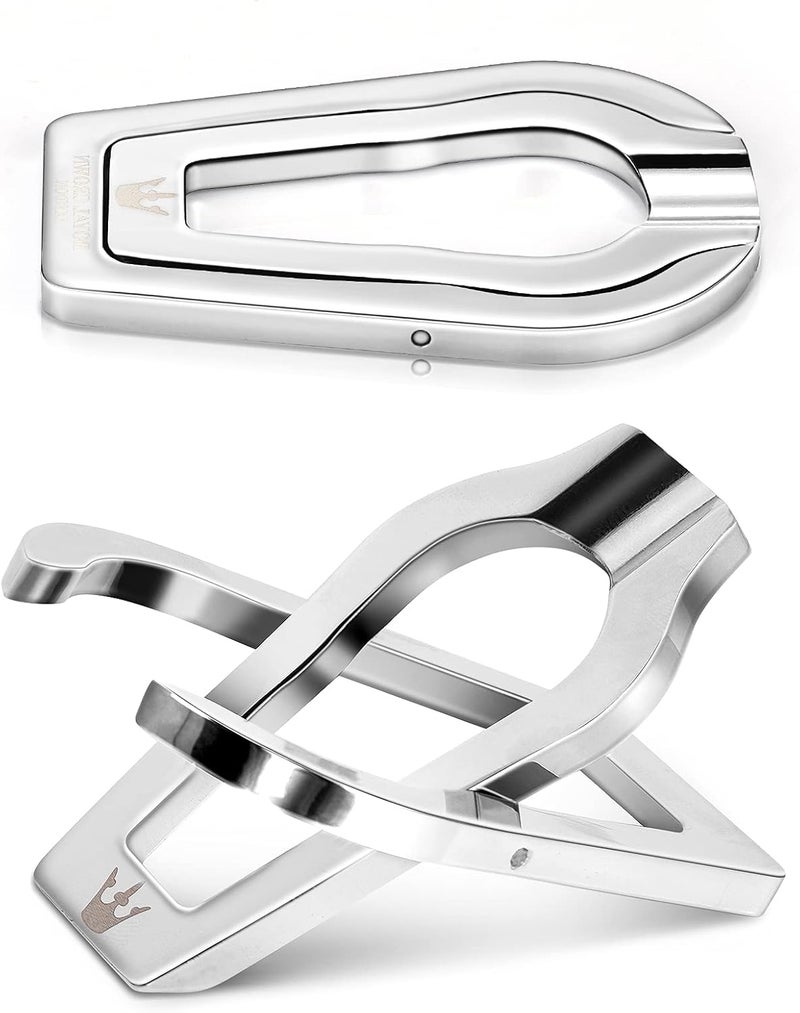 AILE Tobacco Smoking Pipe Stand Holder - Stainless Steel Portable Foldable - For Single Pipe - Image 2