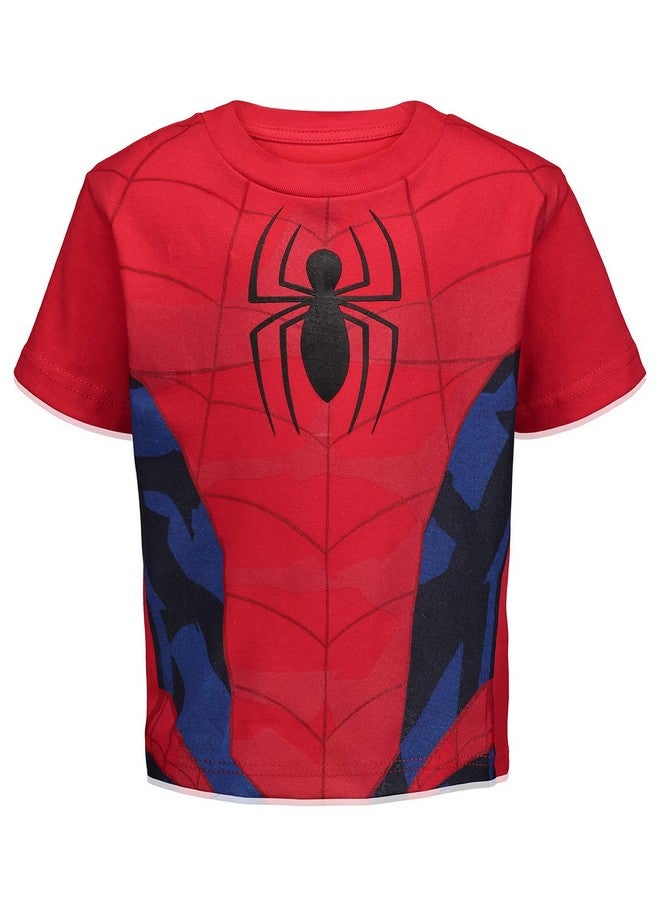 Marvel Spider-Man Toddler Boys 4 Pack T-Shirts Spiderman 5T - Image 3