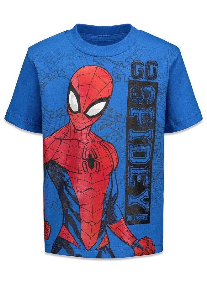 Marvel Spider-Man Toddler Boys 4 Pack T-Shirts Spiderman 5T - Image 5