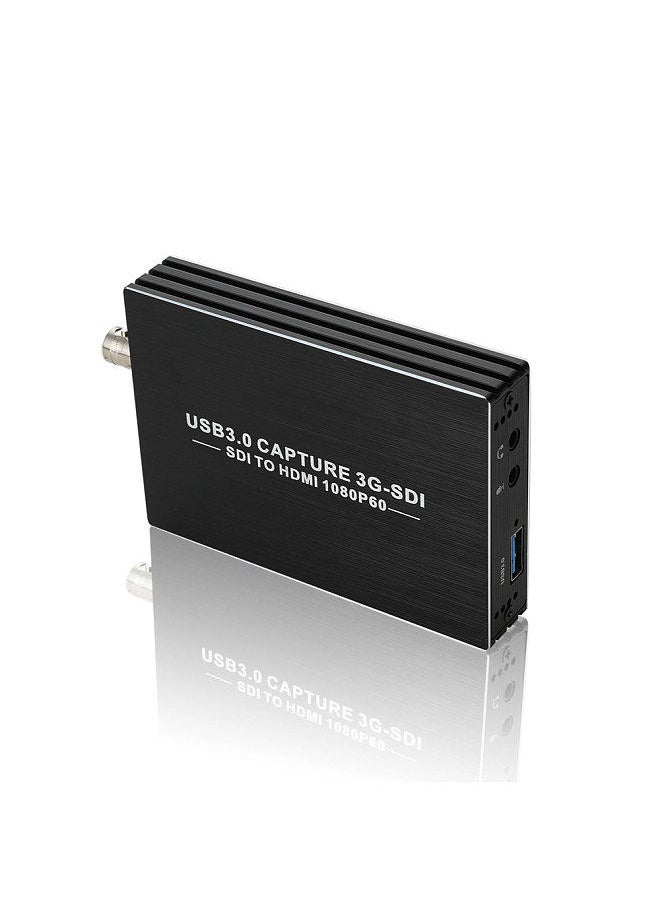 Generic - NK-M006 3G-SDI Video Capture Card USB3.0 HD 1080P Video Capture Box SDI to HDMI Adapter Converter Driver-free Design - Image 1