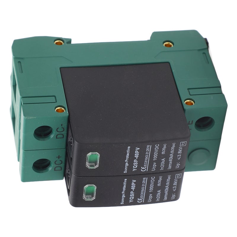 PV Surge Protection Device Photovoltaic Power Supply Lightning Arrester Protector 2P 20‑40KA DC1000V - Image 5