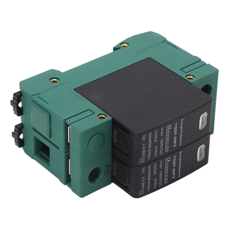 PV Surge Protection Device Photovoltaic Power Supply Lightning Arrester Protector 2P 20‑40KA DC1000V - Image 4