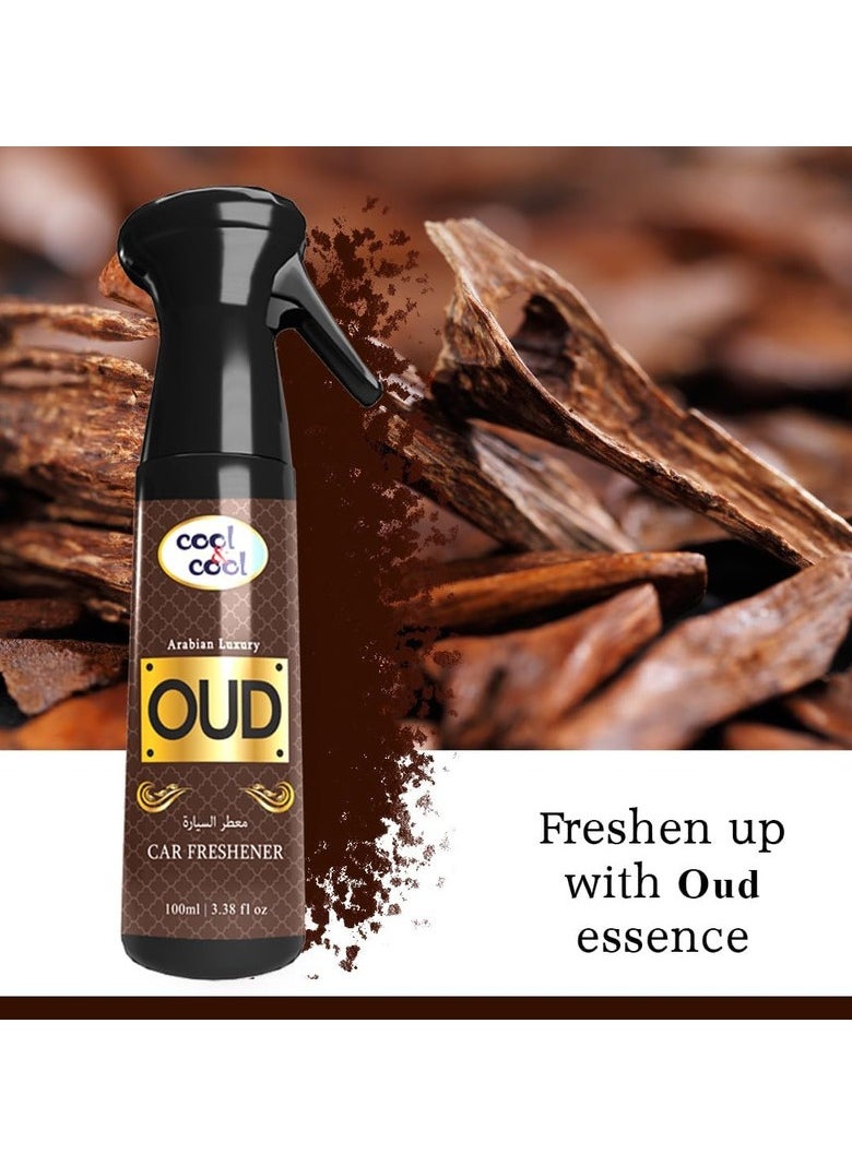 Cool & Cool Exotic Oud Fragrance Car Freshener 100ml  - Image 2
