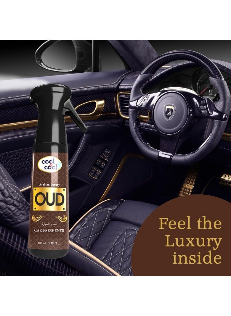 Cool & Cool Exotic Oud Fragrance Car Freshener 100ml  - Image 4