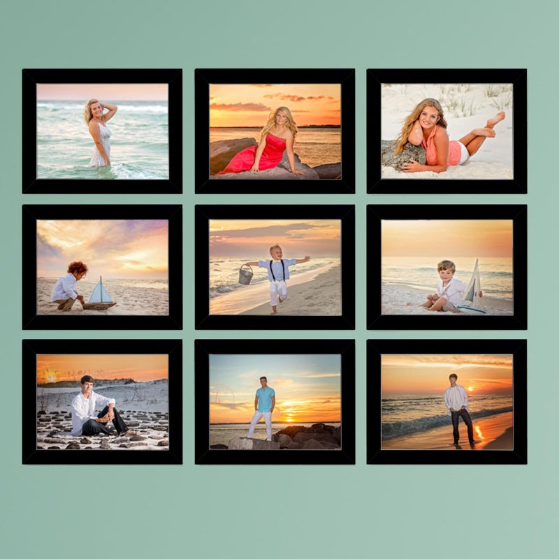 Photo Frame 20x30 CM, Wall & Tabletop, A4 (Black-M) - Image 3